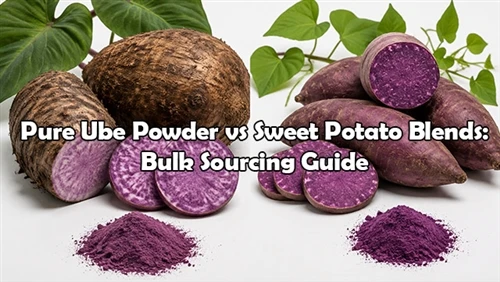 Pure Ube Powder vs Barreges de moniato: Guia d'aprovisionament a granel